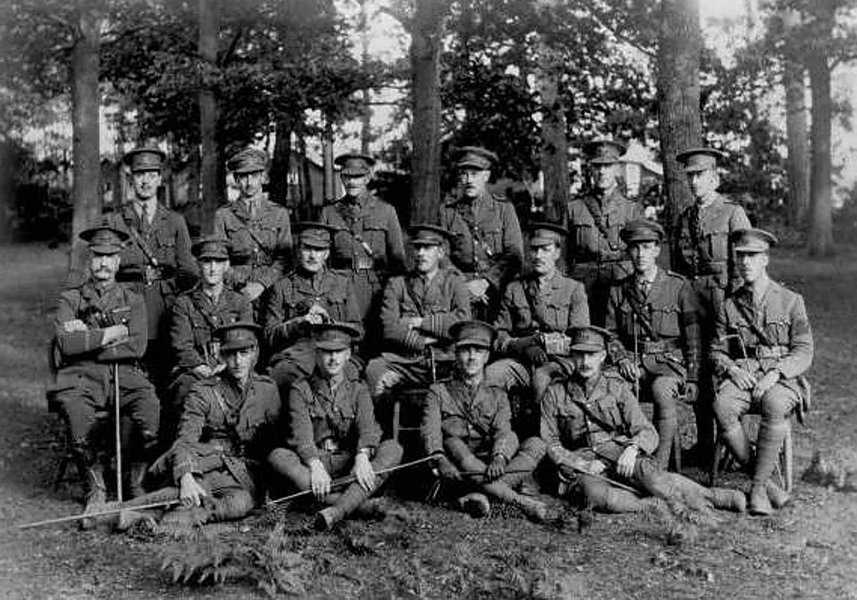 El regimiento de Manchester en la Primera Guerra Mundial