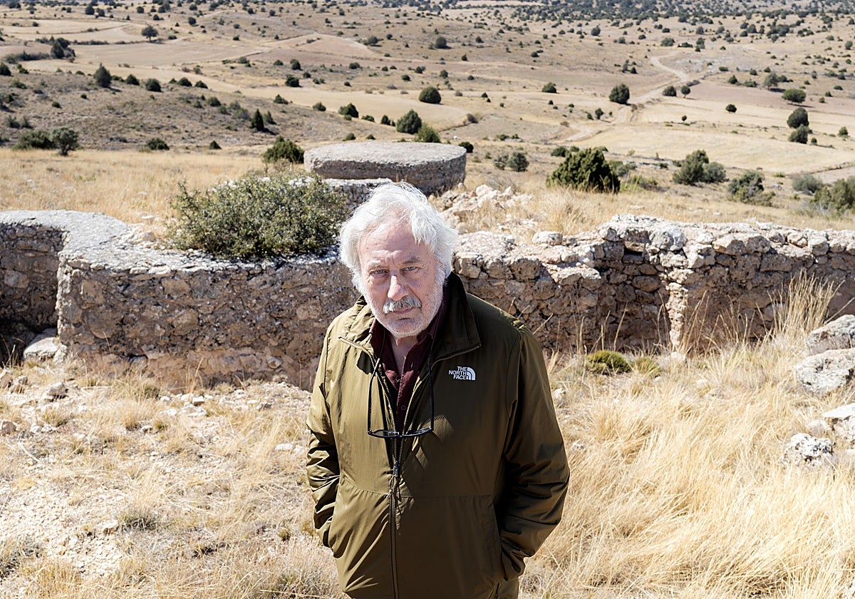 El autor, durante el viaje