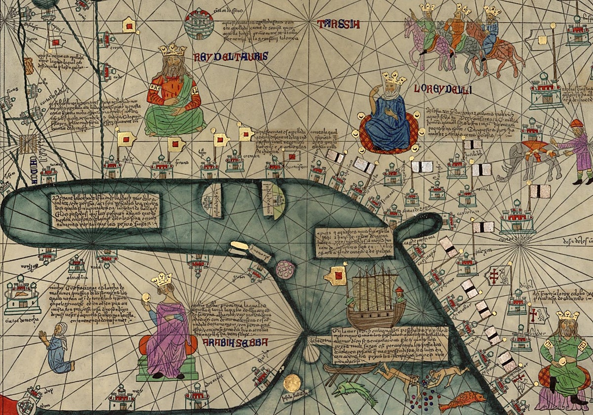 Una sección del Atlas Catalán