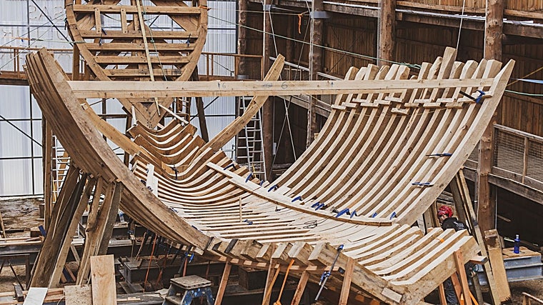 Gemi, inşaatı sırasında