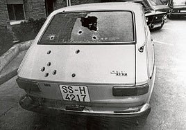 Atentado de ETA en Villafranca de Ordicia, Guipuzcoa, en 1977