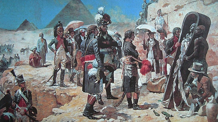 Así trabajó el ejército de científicos que Napoleón usó para desentrañar los misterios de Egipto