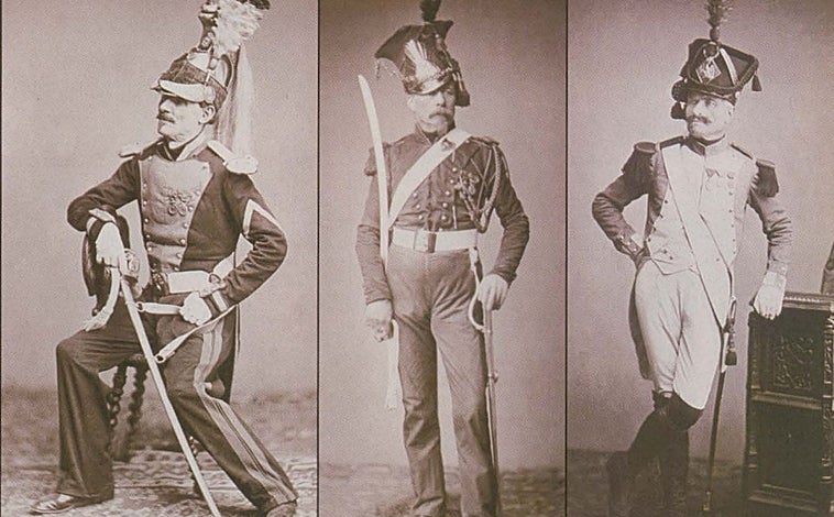 Imagen principal - Los soldados de Napoleón que sobrevivieron a sus campañas