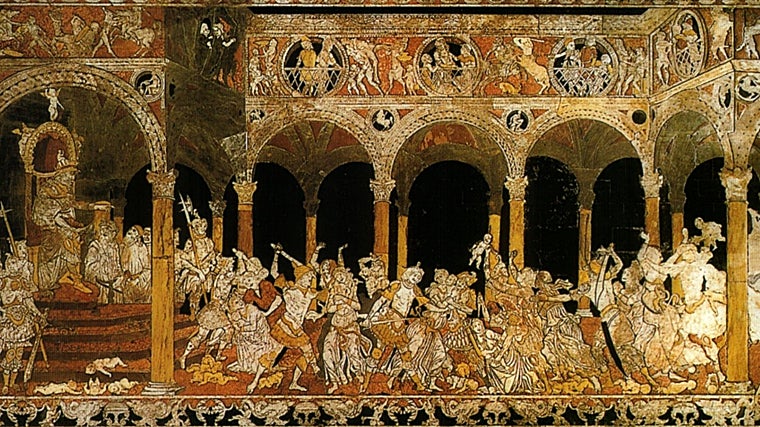 'Masumların Katliamı', Matteo di Giovanni'nin freski