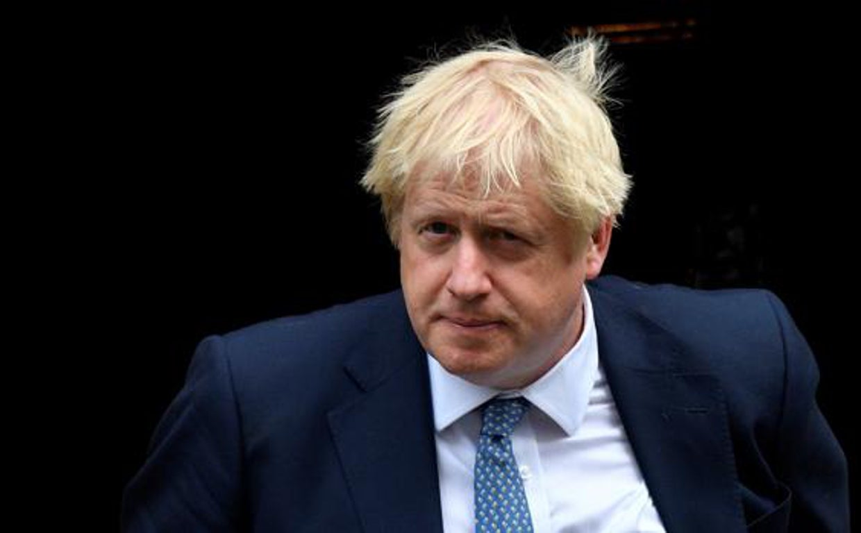 Johnson, en la imagen