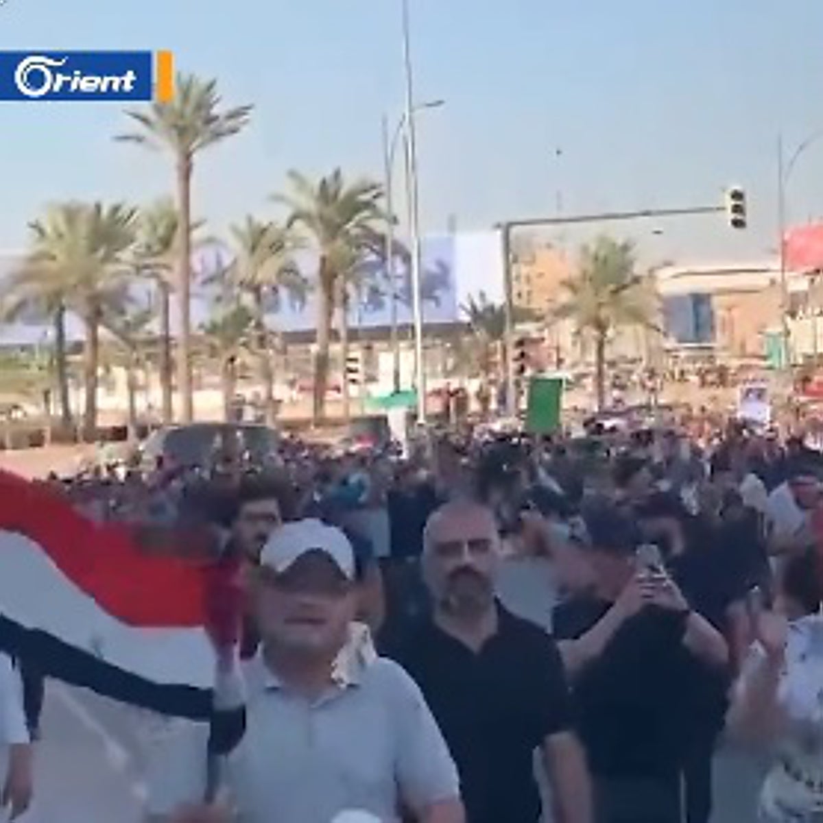 Manifestantes irrumpen en el Parlamento de Irak contra la designación del primer ministro