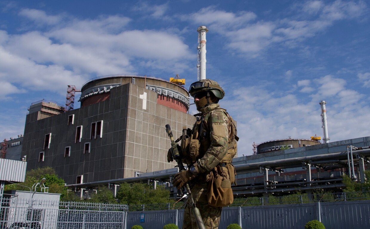 EE.UU. acusa a Rusia de usar la central nuclear de Zaporiyia como base militar