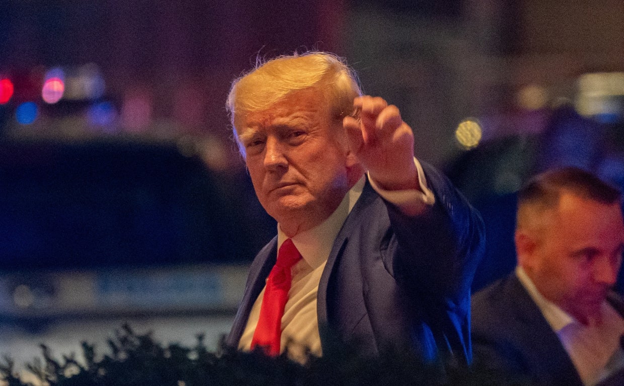 El expresidente de EE.UU Donald Trump