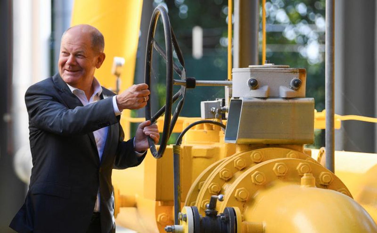 El canciller alemán, Olaf Scholz