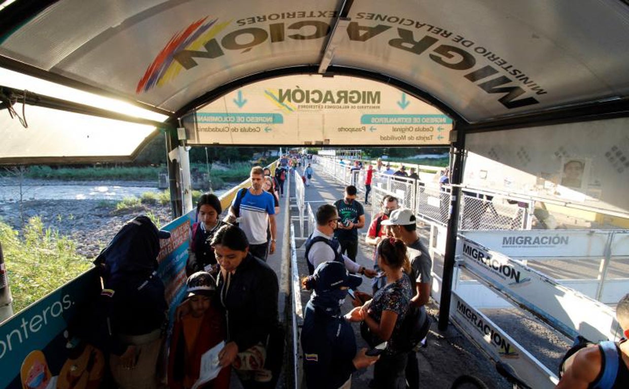 Puente Simón Bolívar en Cúcuta, Colombia
