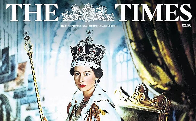 «Isabel II, una vida de servicio», las portadas que despiden a una Reina legendaria