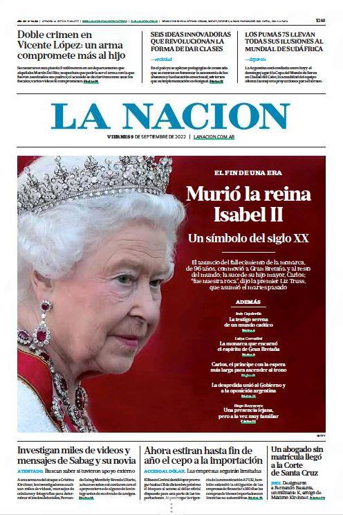 «Isabel II, una vida de servicio», las portadas que despiden a una Reina legendaria