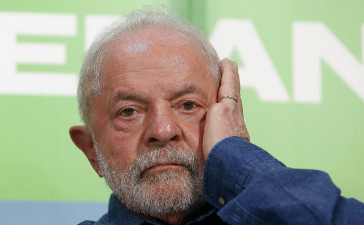 El expresidente brasileño, Lula da Silva, que concurre a estas elecciones