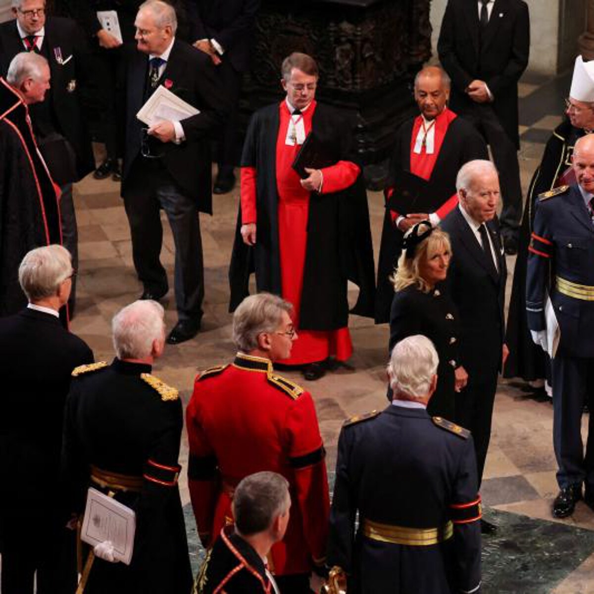 Dignatarios de todo el mundo se reúnen en Westminster para despedir a la Reina Isabel II