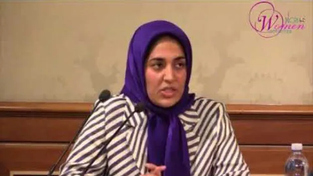 Elham Zanjani, miembro del comité de mujeres del Consejo Nacional de Resistencia de Irán