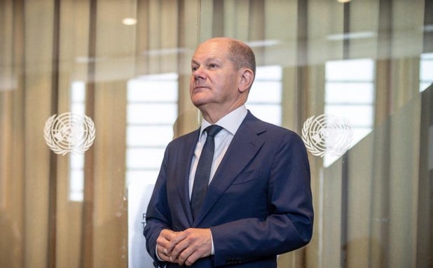 El canciller Olaf Scholz da positivo en Covid-19