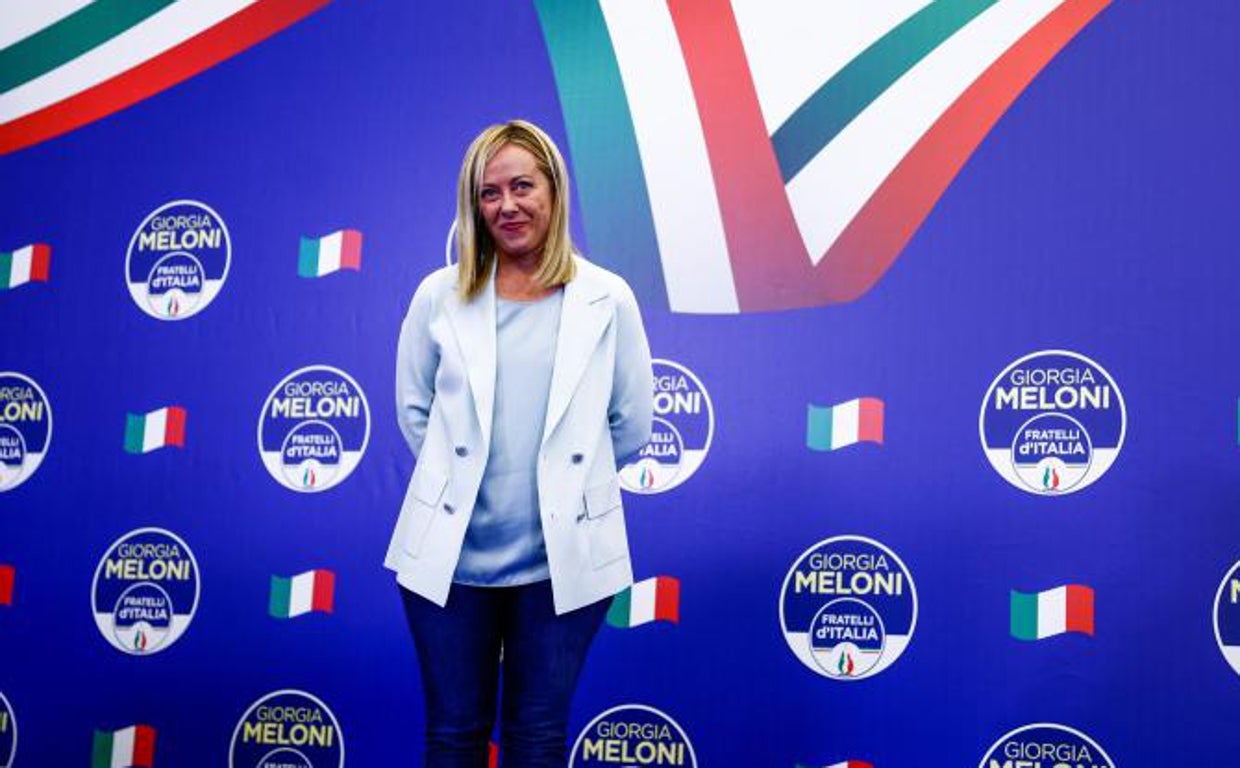 La líder de Hermanos de Italia, tras su victoria