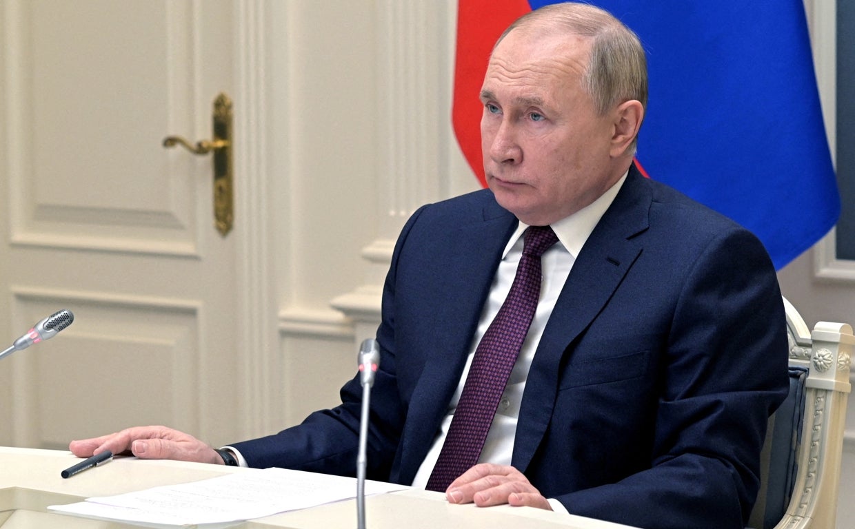 El presidente ruso, Vladímir Putin