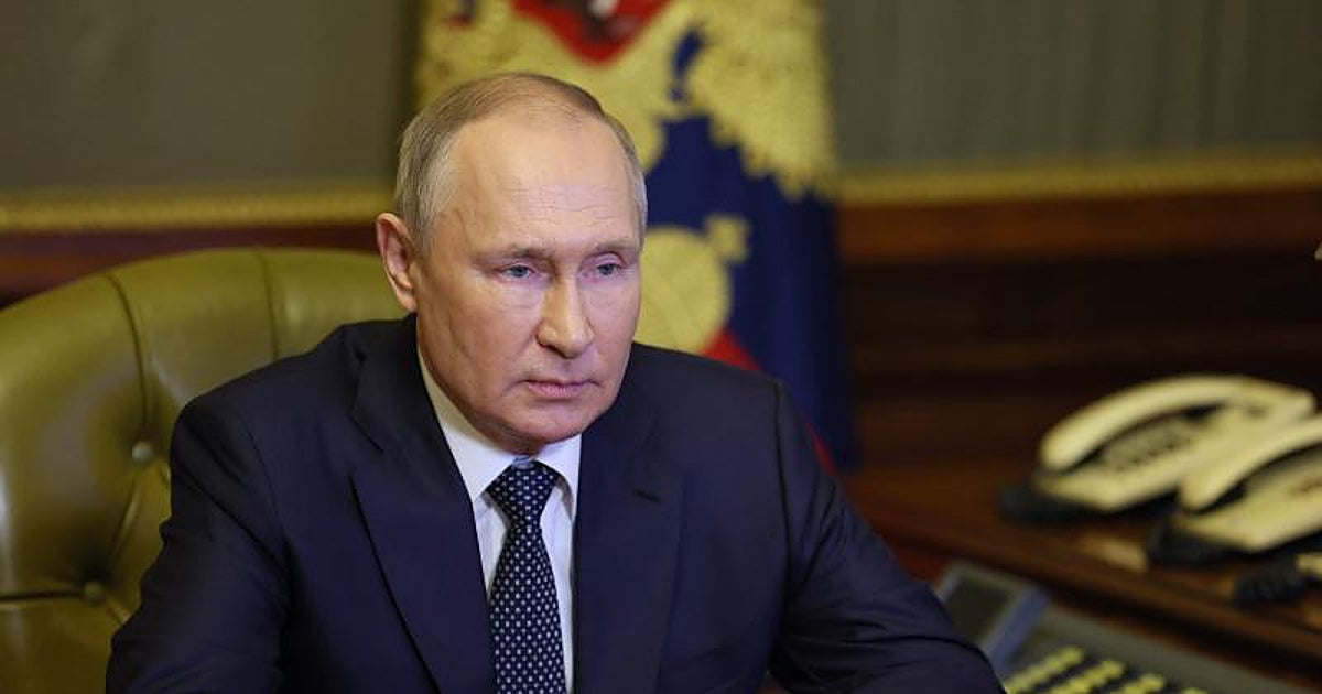 El mandatario ruso, en la reunión telemática del Consejo de Seguridad