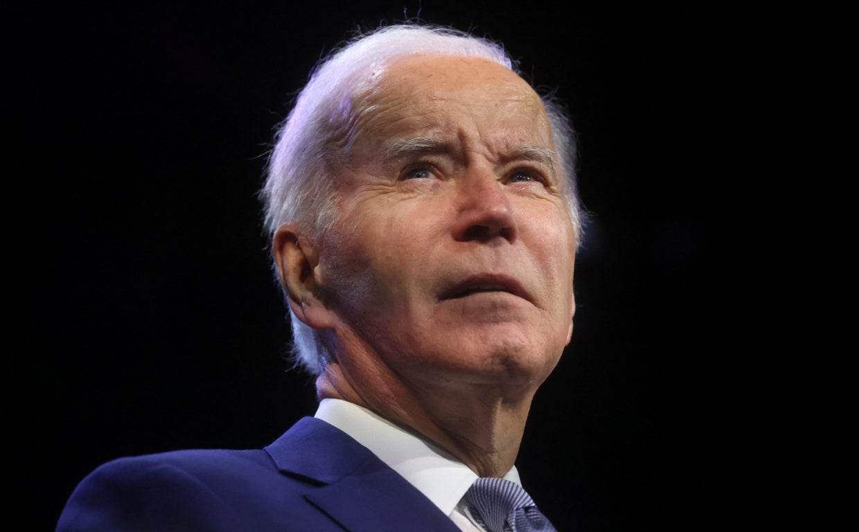 Joe Biden, durante una rueda de prensa