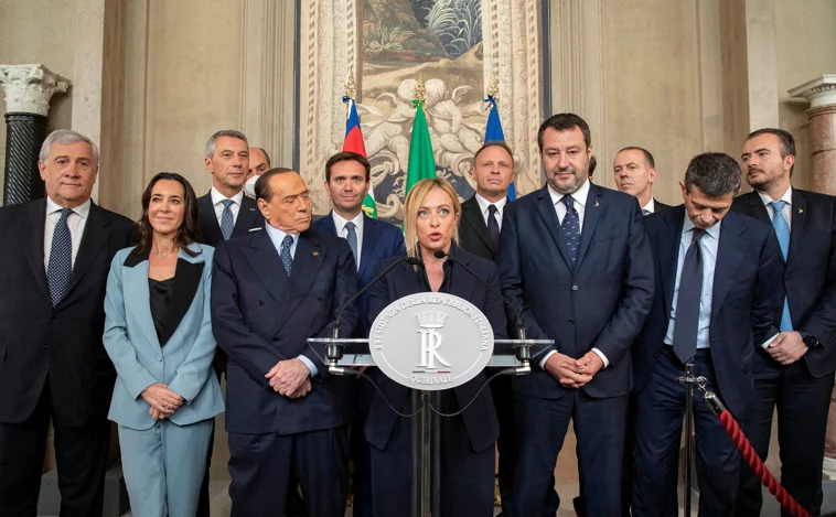 Un Gobierno continuista con el de Draghi en Economía y Exteriores y un jarro de agua fría para Salvini y Berlusconi: estos son los ministros de Meloni