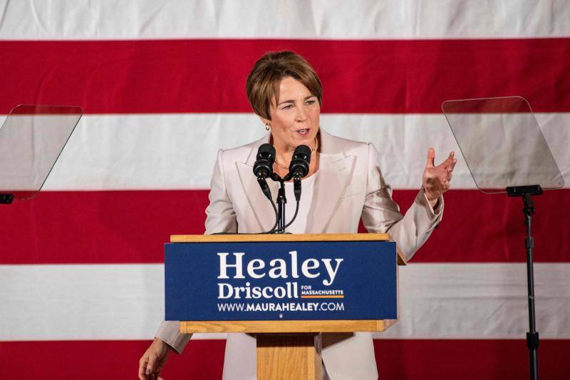 La gobernadora electa de Masschusetts, Maura Healey 