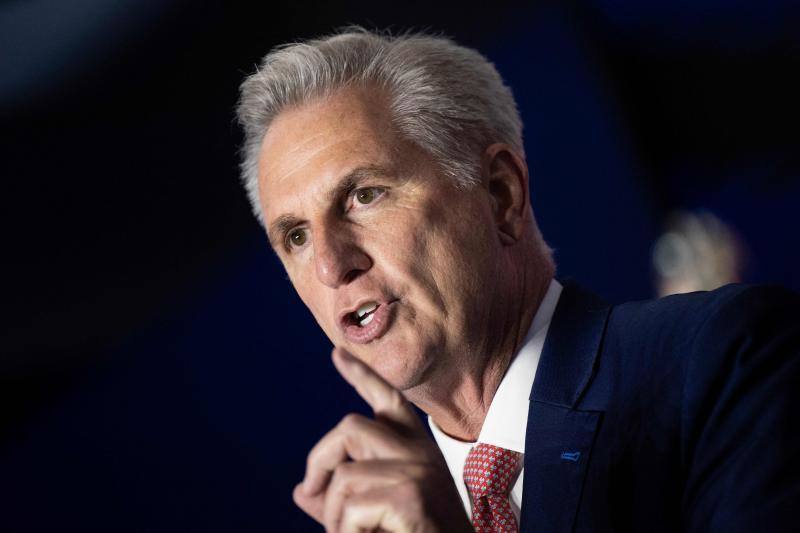 Kevin McCarthy, el líder de la actual minoría de los republicanos en la Cámara de Representantes