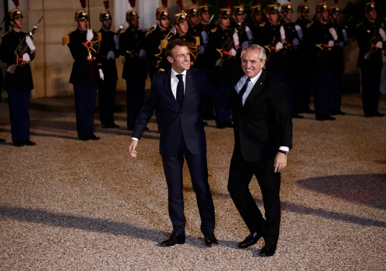 Alberto Fernández inicia una gira internacional con una reunión con Emmanuel Macron
