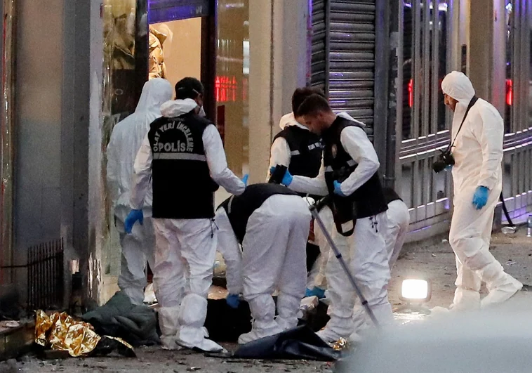 El atentado en Estambul, en imágenes