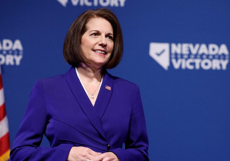 File photo of Catherine Cortez Masto, a candidate for the Nevada seat
