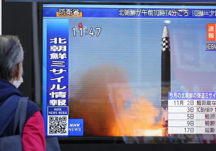 Corea del Norte lanza un nuevo misil balístico por segundo día consecutivo