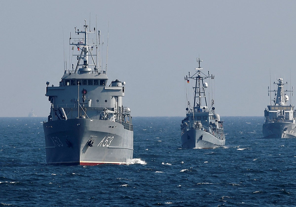 Rusia anuncia grandes maniobras de la Flota del Mar Báltico en Kaliningrado este invierno