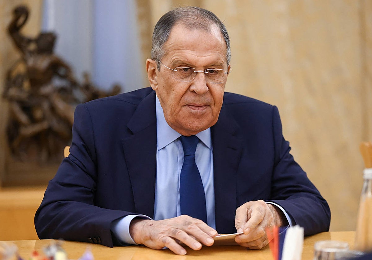 El ministro ruso de Asuntos Exteriores, Serguéi Lavrov