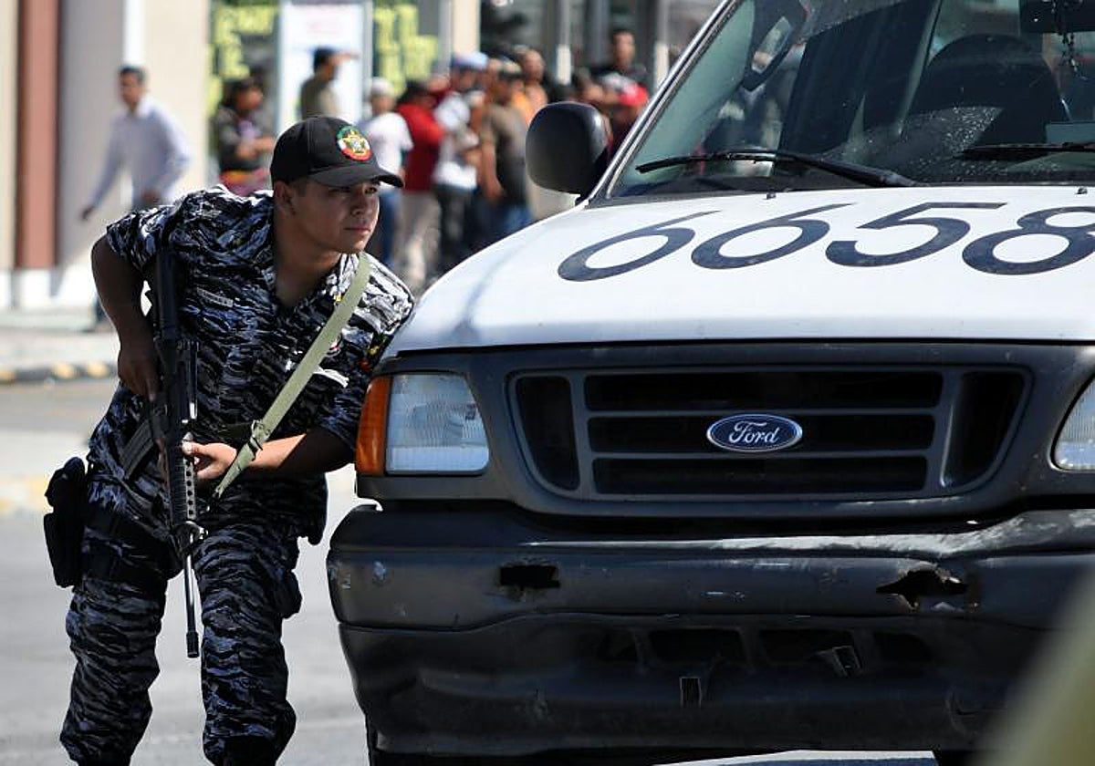 Un policía estatal mexicano, en foto de archivo