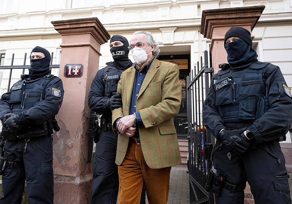 El Príncipe alemán Heinrich XIII, uno de los detenidos por la conspiración para dar un golpe de Estado