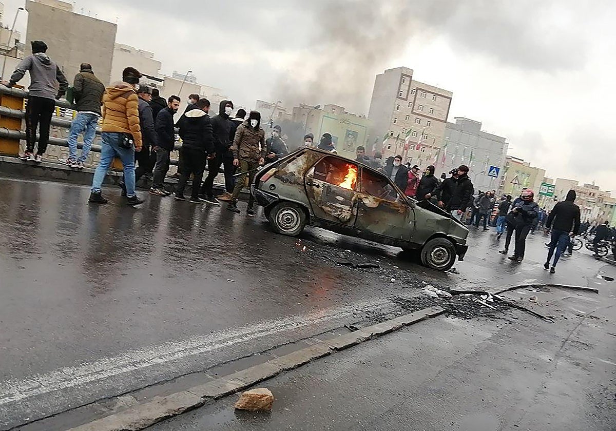 Protestas en Irán