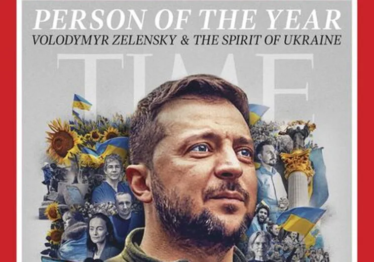 Volodímir Zelenski, elegido persona del año por la revista 'Time'