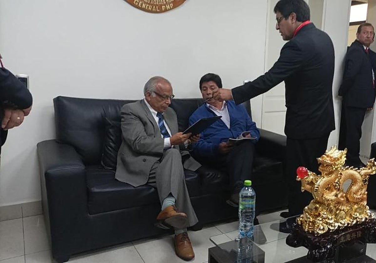 Pedro Castillo, la pasada semana tras ser detenido