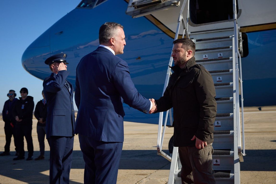 El presidente ucraniano ya está en Estados Unidos, donde se reunirá con Joe Biden y pronunciará un discurso en el Capitolio, cuando se han sobrepasado ya 300 días del inicio de la invasión rusa