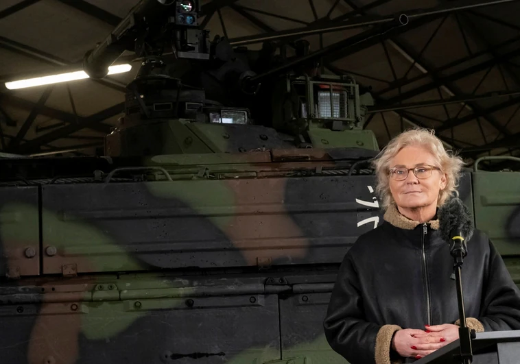 La ministra alemana de Defensa, Christine Lambrecht