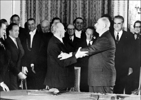 Imagen secundaria 1 - La alianza franco-alemana languidece 60 años después de la reconciliación