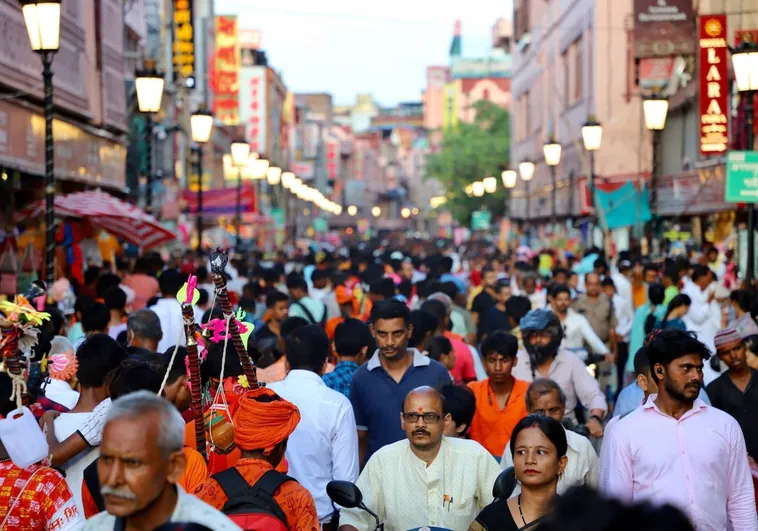 India, la potencia mundial que viene tras el sorpaso a China en población