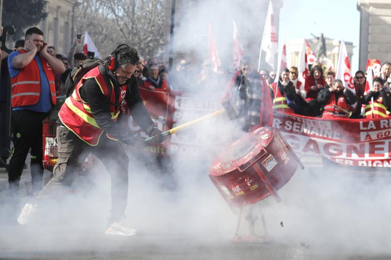 La movilización francesa contra la reforma de las pensiones, en imágenes