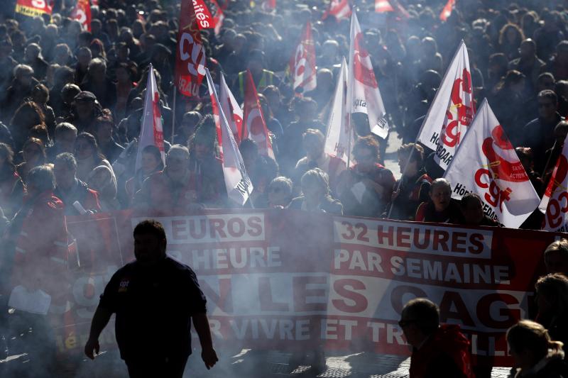 La movilización francesa contra la reforma de las pensiones, en imágenes