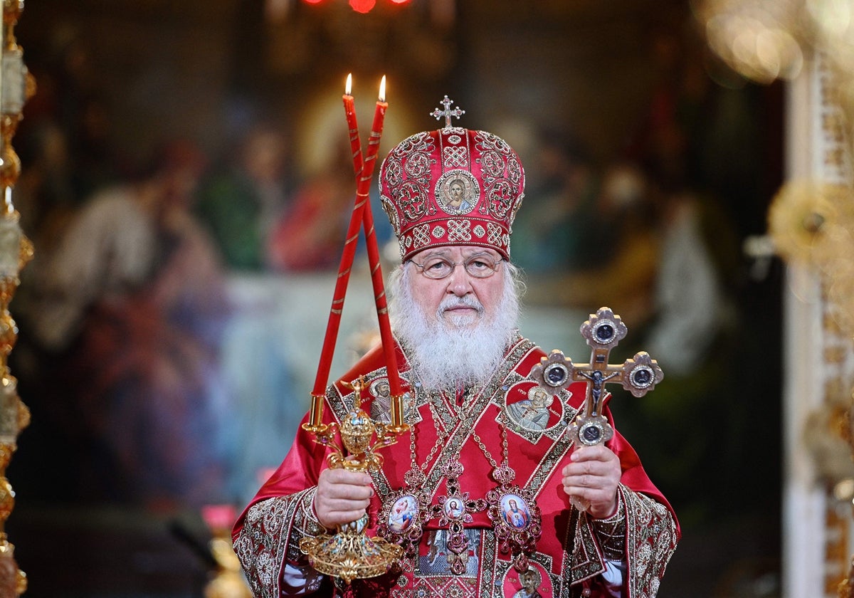 Kirill, actual cabeza de la Iglesia Ortodoxa rusa