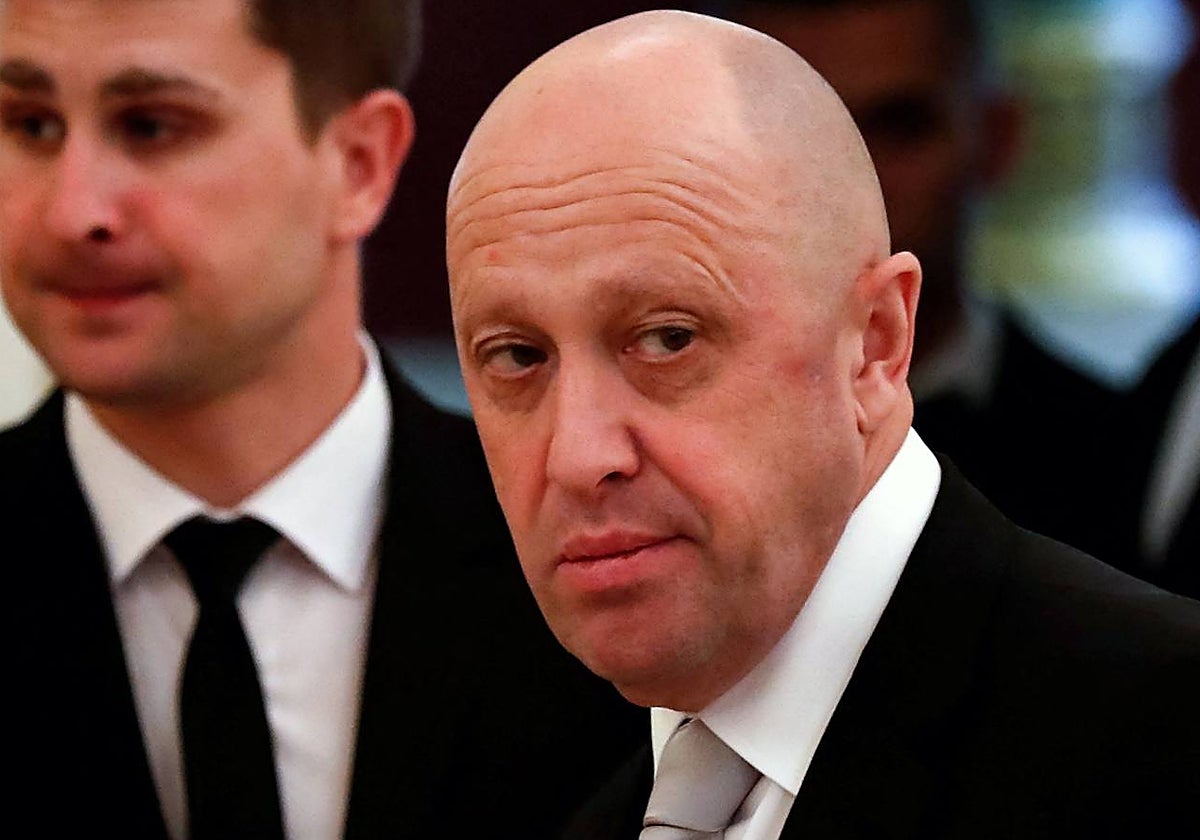 El líder del grupo Wagner, Yevgueni Prigozhin
