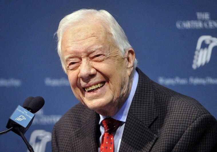 El presidente Jimmy Carter, en cuidados paliativos en su casa
