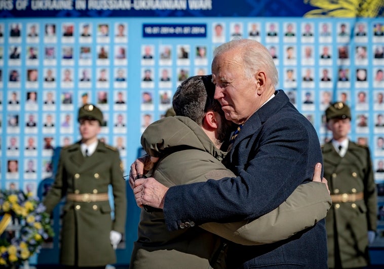 «Biden está apoyando a los héroes, a los valientes que han plantado cara a Putin»