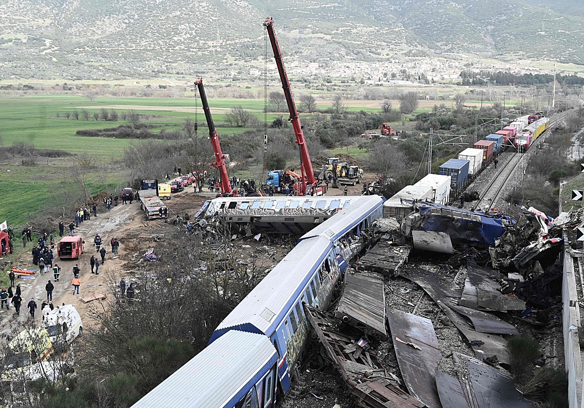 Atenas no dice cómo usó el dinero europeo para la seguridad de los trenes