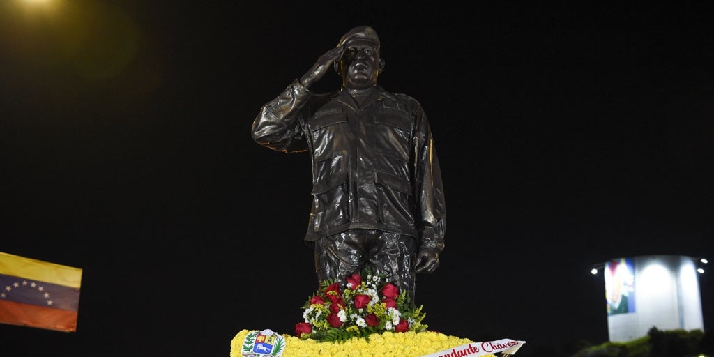 Los líderes de la izquierda latinoamericana recuerdan en Caracas a Chávez en el décimo aniversario de su muerte Los líderes de la izquierda latinoamericana recuerdan en Caracas a Chávez en el décimo aniversario de su muerte